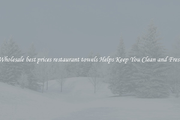 Wholesale best prices restaurant towels Helps Keep You Clean and Fresh