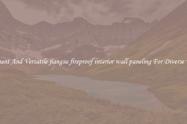 Elegant And Versatile jiangsu fireproof interior wall paneling For Diverse Uses