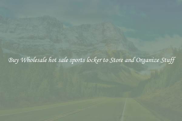Buy Wholesale hot sale sports locker to Store and Organize Stuff