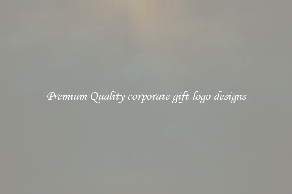 Premium Quality corporate gift logo designs
