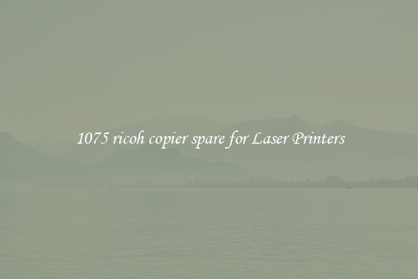 1075 ricoh copier spare for Laser Printers